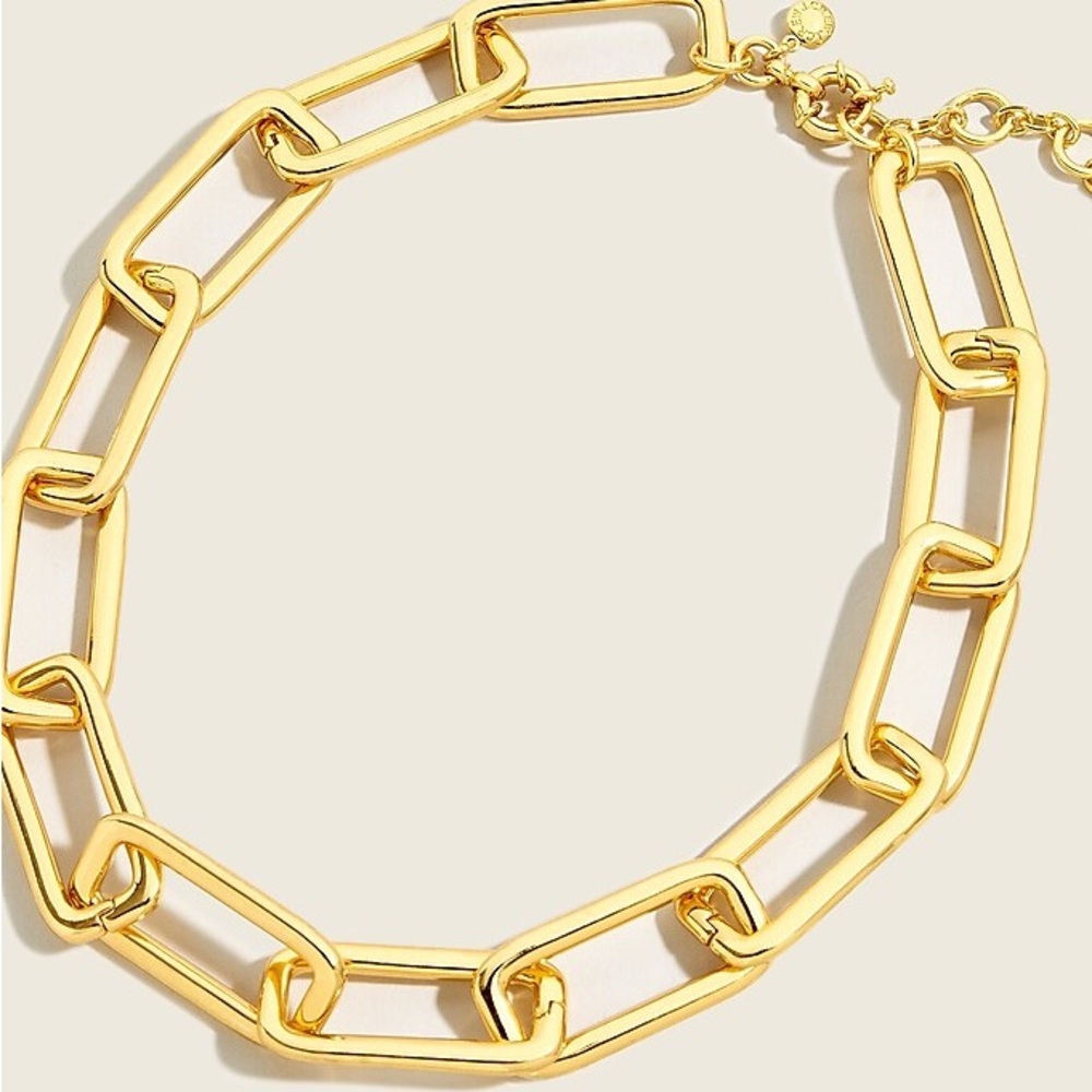 J.Crew Oversized Chainlink Necklace